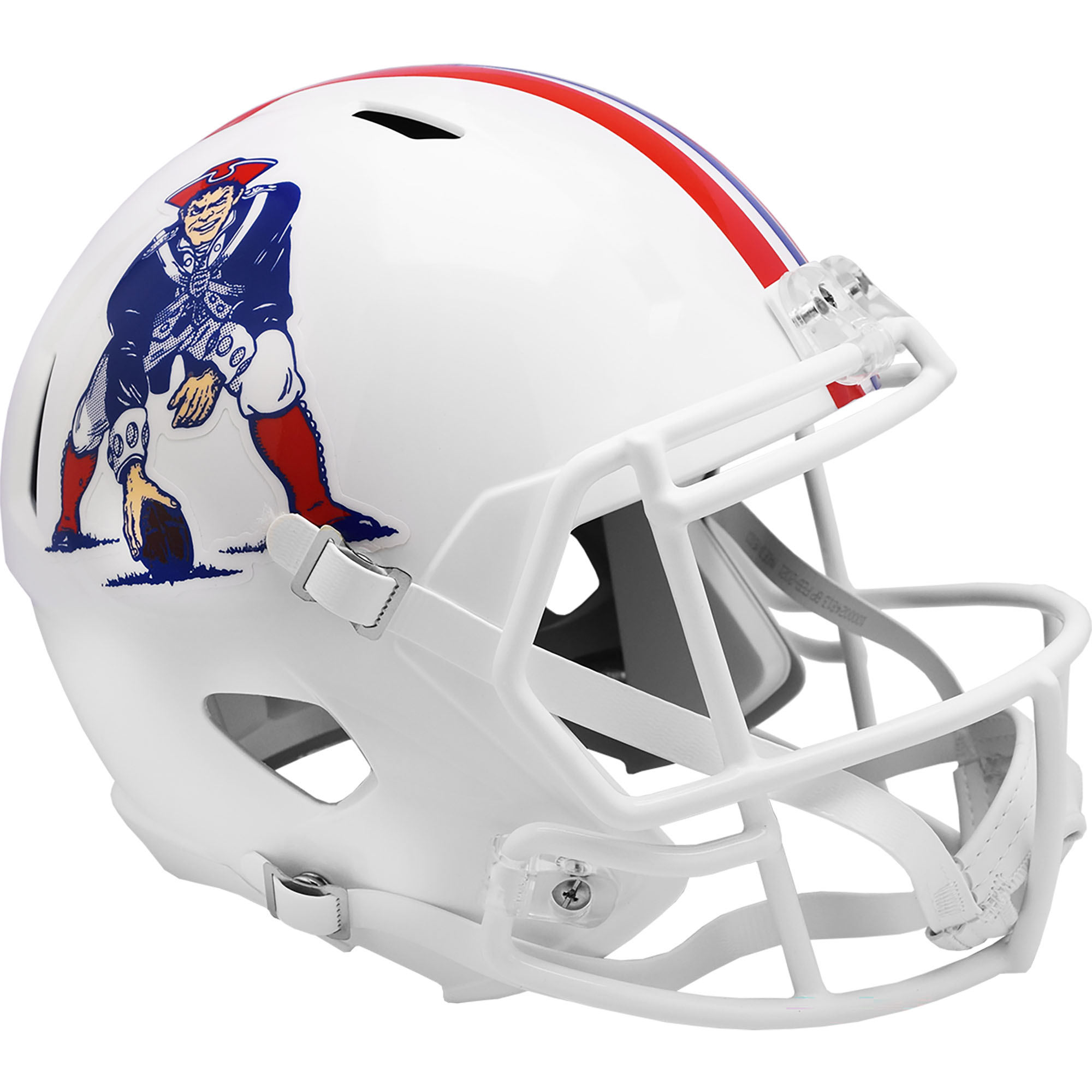 Riddell New England Patriots 1982-1989 Speed Throwback Collection Full-Size Replica Helmet