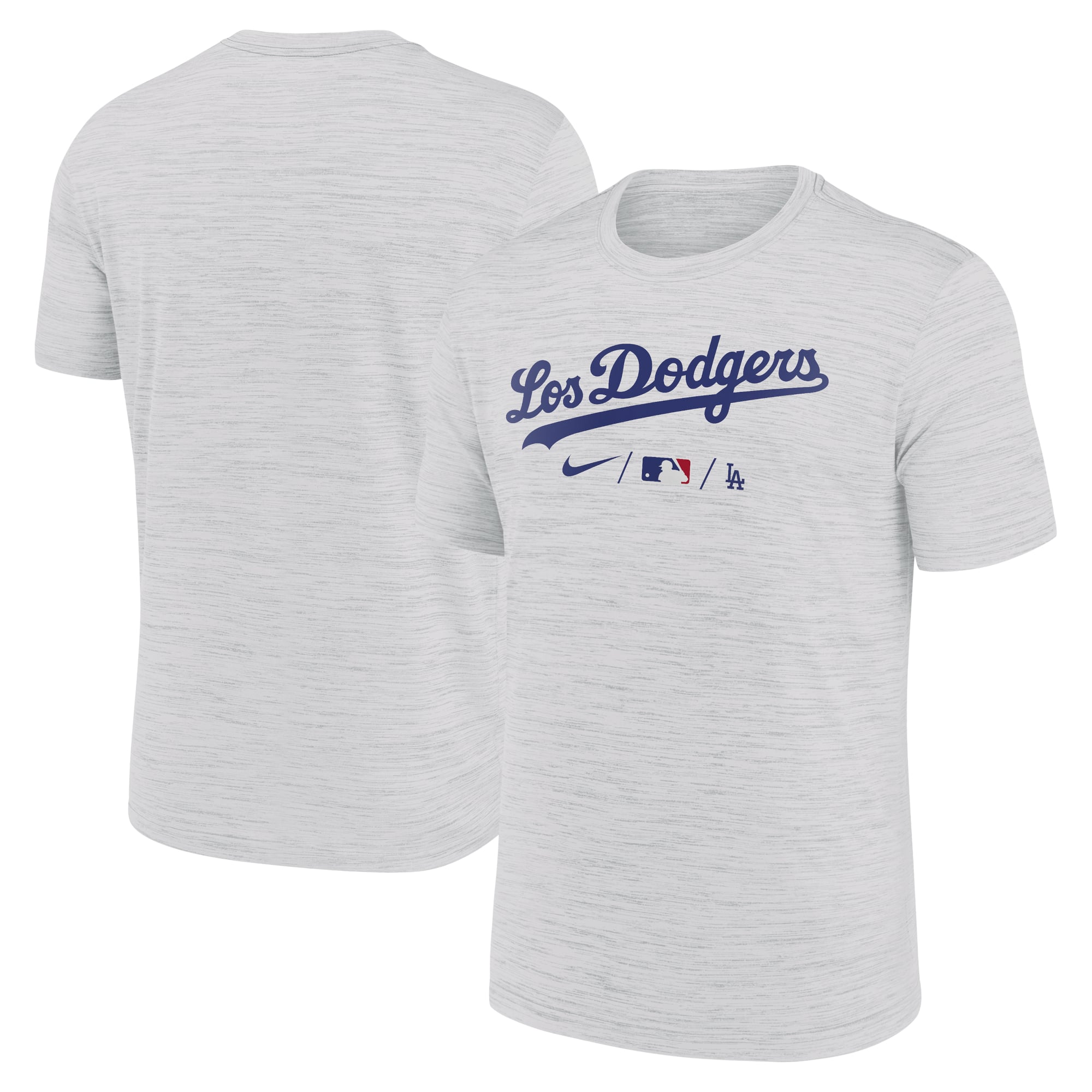 Men's Nike Los Angeles Dodgers Authentic Collection City Connect Velocity Performance T-Shirt: retailer-supplied image
