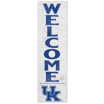 Kentucky Wildcats 10'' x 35'' Indoor/Outdoor Welcome Sign