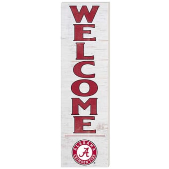 Alabama Crimson Tide 10'' x 35'' Indoor/Outdoor Welcome Sign