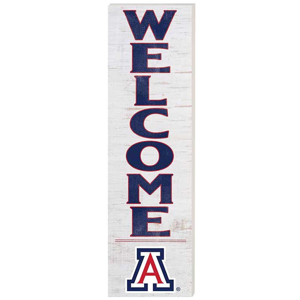 Arizona Wildcats 10'' x 35'' Indoor/Outdoor Welcome Sign