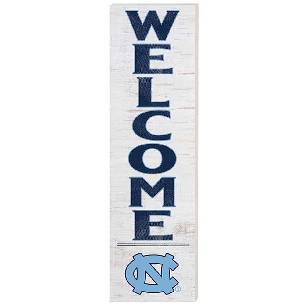 North Carolina Tar Heels 10'' x 35'' Indoor/Outdoor Welcome Sign