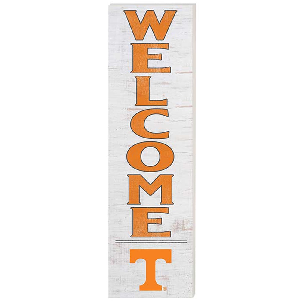 Tennessee Volunteers 10'' x 35'' Indoor/Outdoor Welcome Sign