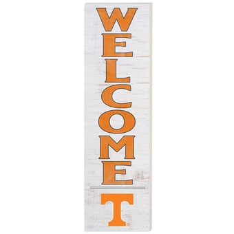 Tennessee Volunteers 10'' x 35'' Indoor/Outdoor Welcome Sign