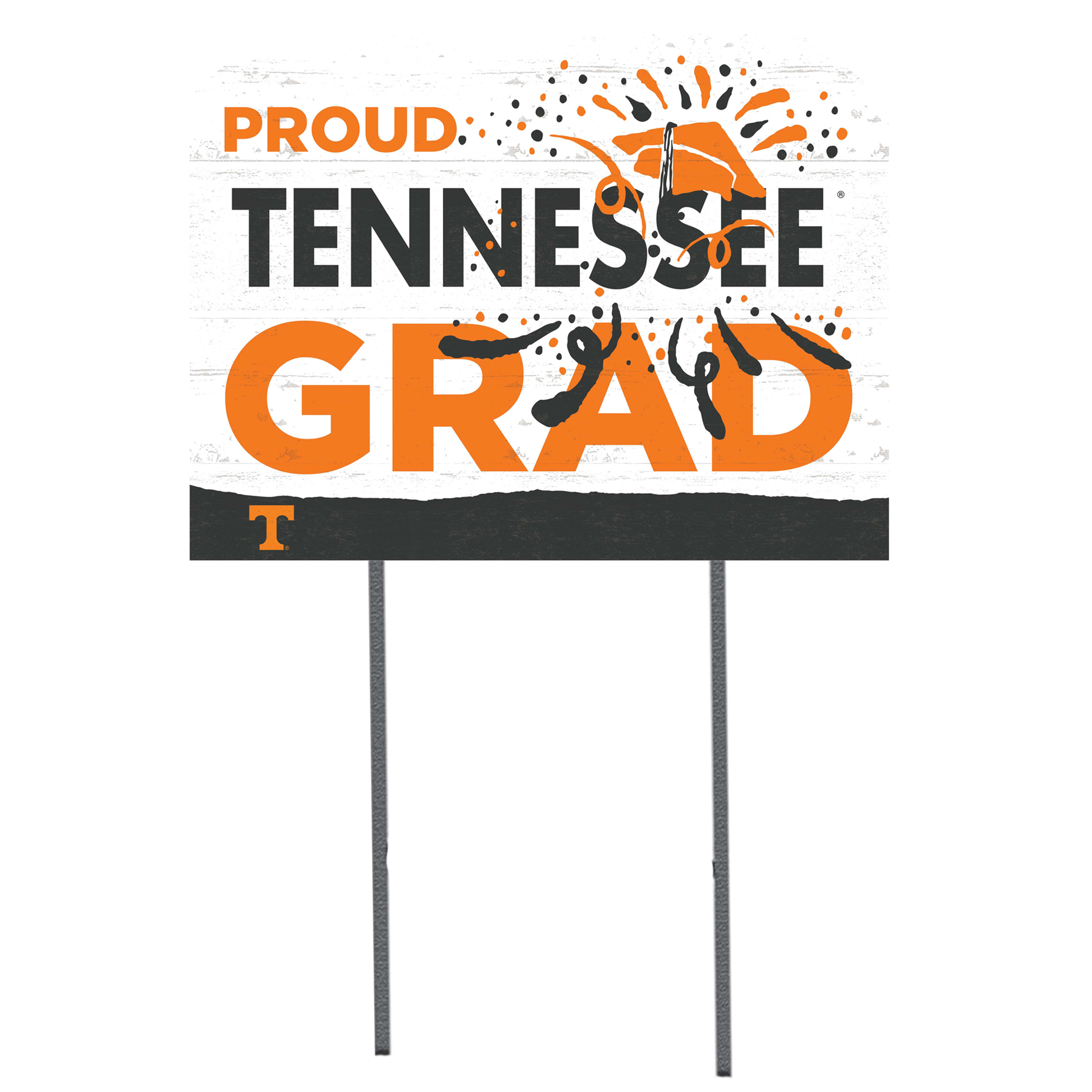 Tennessee Volunteers 18” x 24” Proud Grad Yard Sign Tennessee Volunteers 18” x 24” Proud Grad Yard Sign