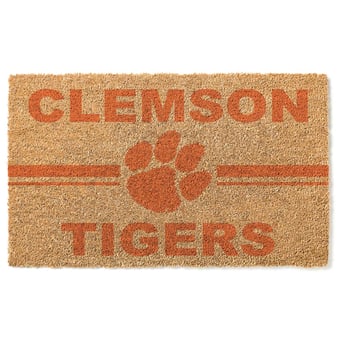 Clemson Tigers 18" x 30" Team Logo Doormat