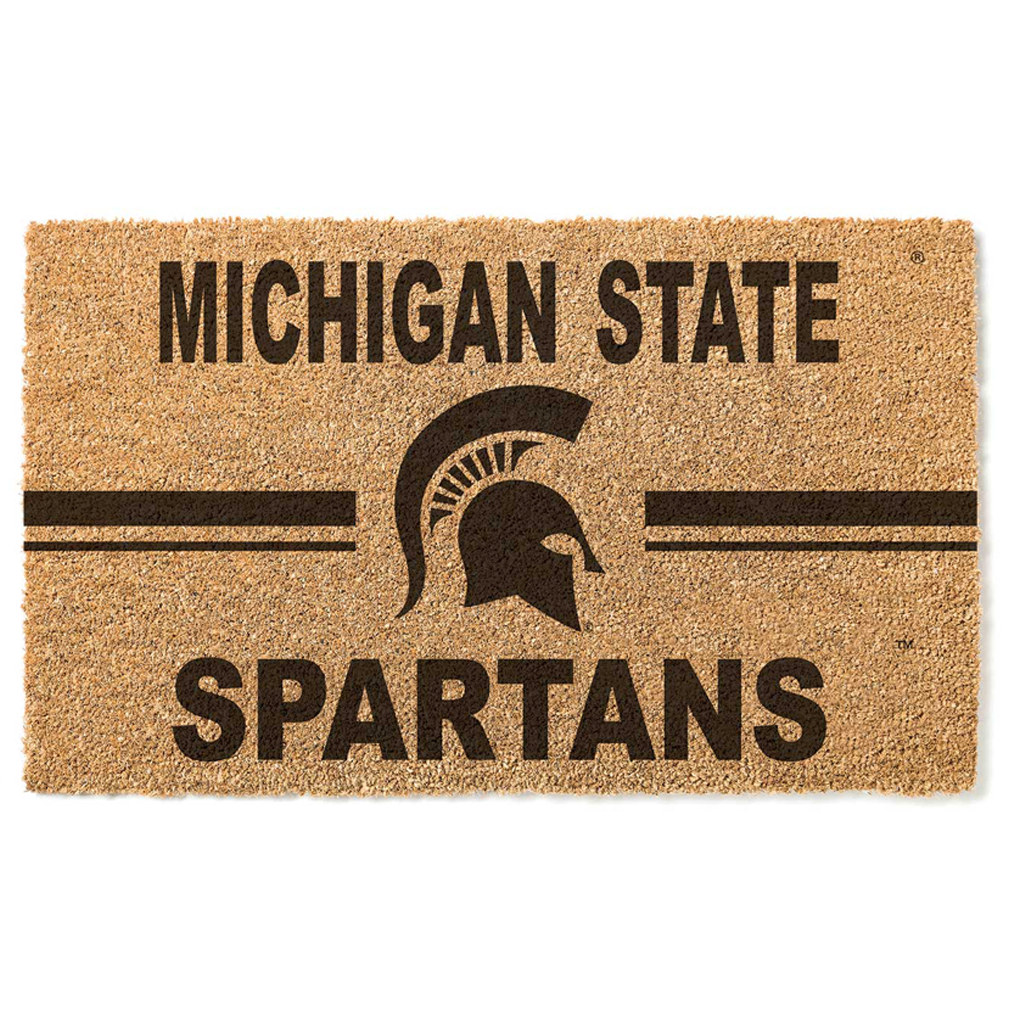 Michigan State Spartans 18" x 30" Team Logo Doormat