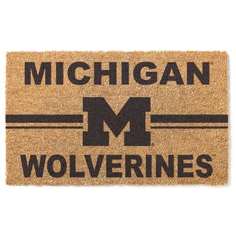 Michigan Wolverines 18" x 30" Team Logo Doormat