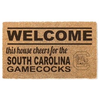 South Carolina Gamecocks 18" x 30" Welcome Doormat