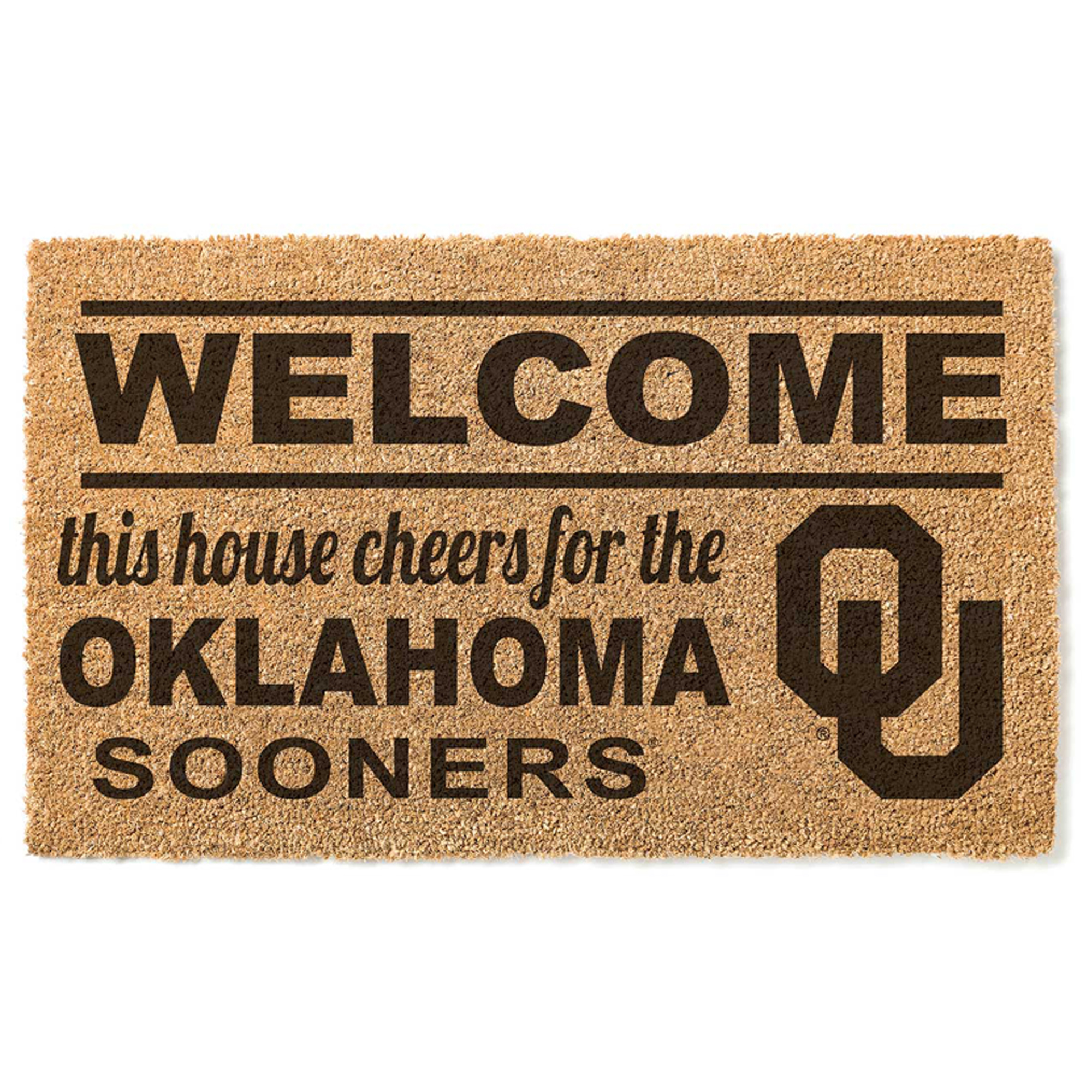 Oklahoma Sooners 18″ x 30″ Welcome Doormat Oklahoma Sooners 18″ x 30″ Welcome Doormat