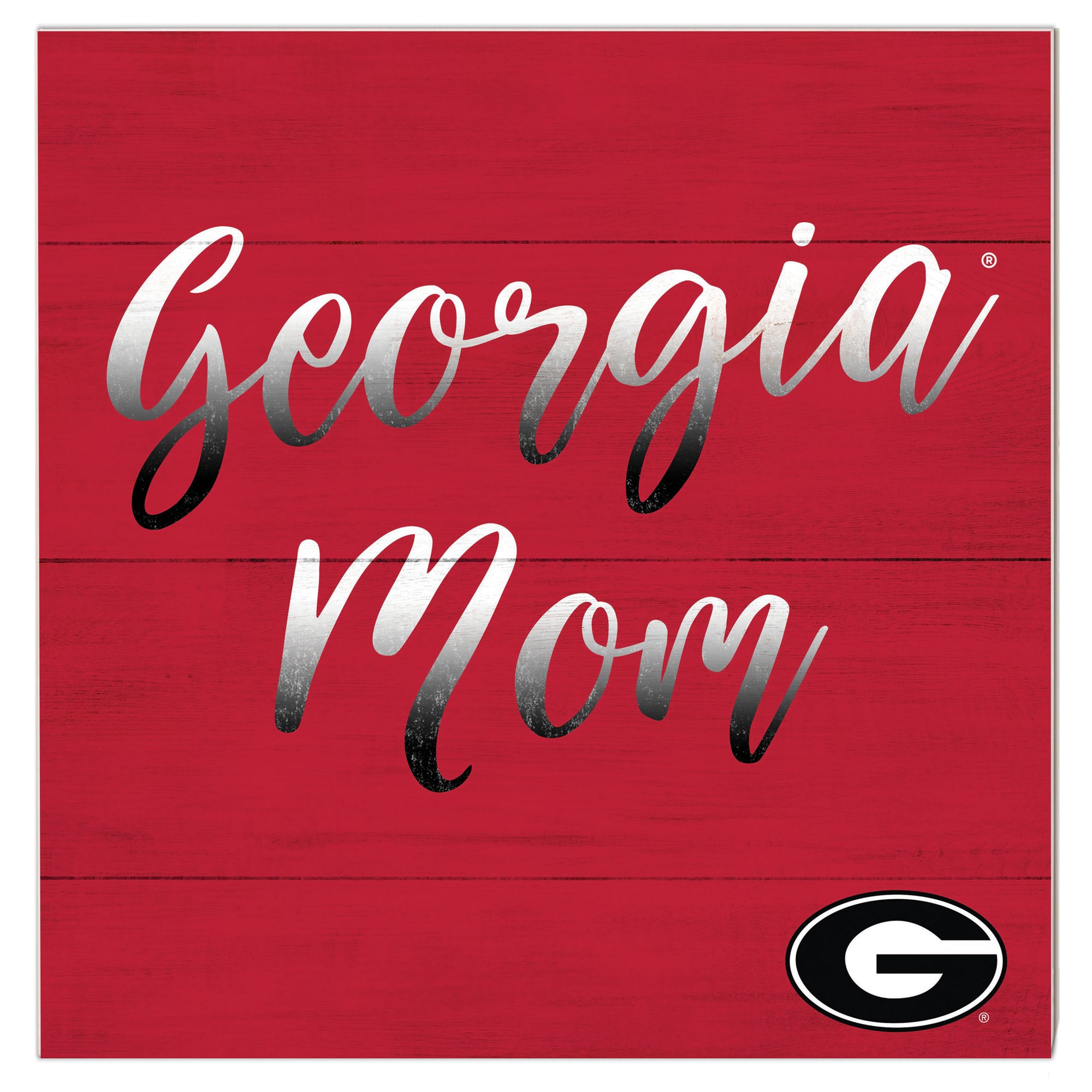 Georgia Bulldogs 10'' x 10'' Mom Plaque