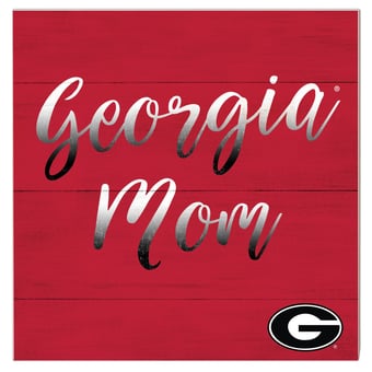 Georgia Bulldogs 10'' x 10'' Mom Plaque