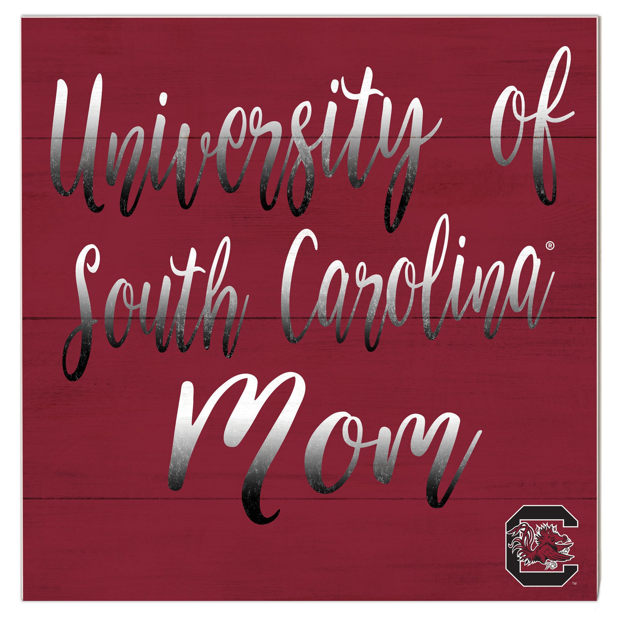 South Carolina Gamecocks 10'' x 10'' Mom Plaque