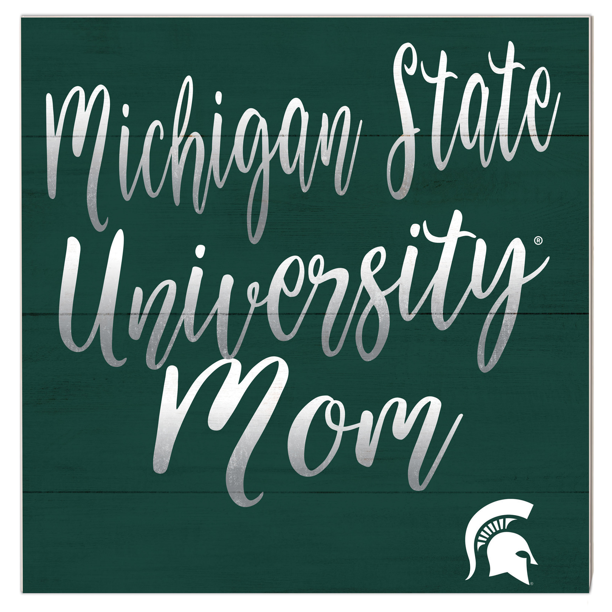Michigan State Spartans 10'' x 10'' Mom Plaque