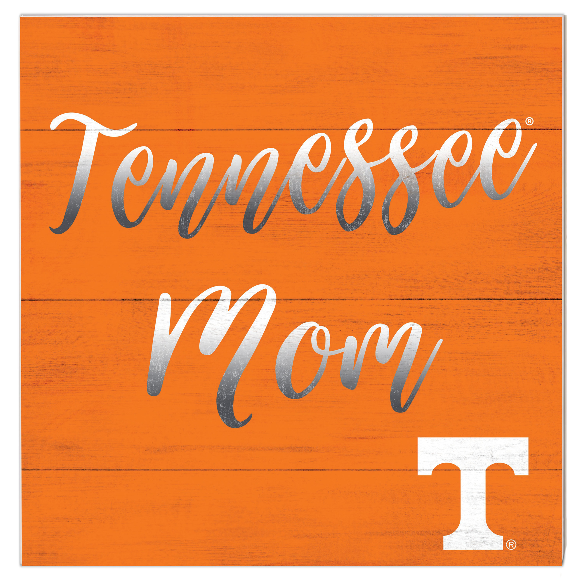 Tennessee Volunteers 10” x 10” Mom Plaque Tennessee Volunteers 10” x 10” Mom Plaque