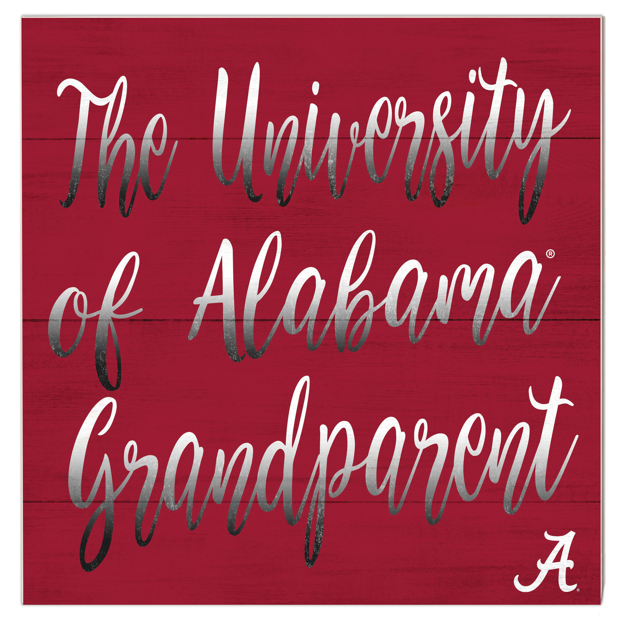 Alabama Crimson Tide 10'' x 10'' Grandparent Plaque