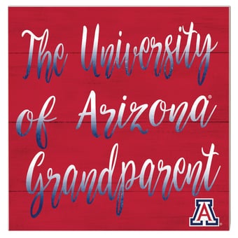 Arizona Wildcats 10'' x 10'' Grandparent Plaque