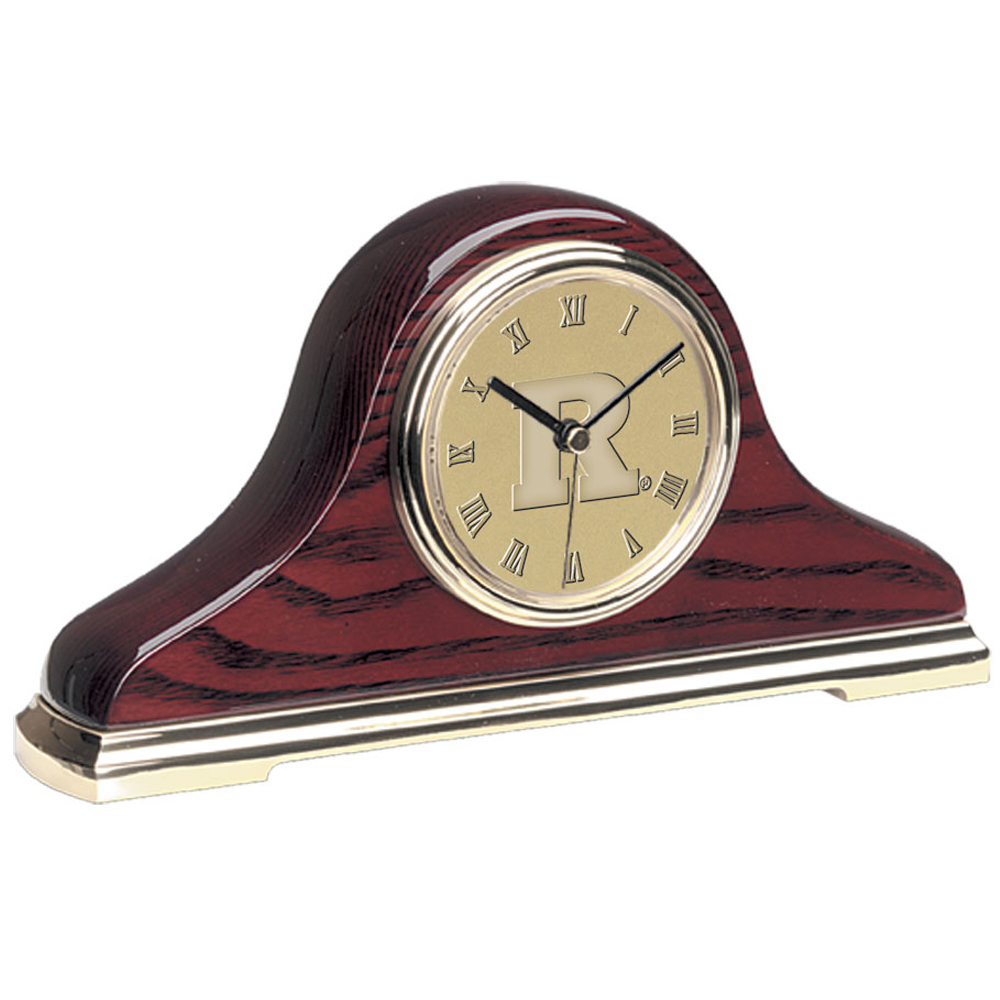 Gold Rutgers Scarlet Knights Napoleon Clock