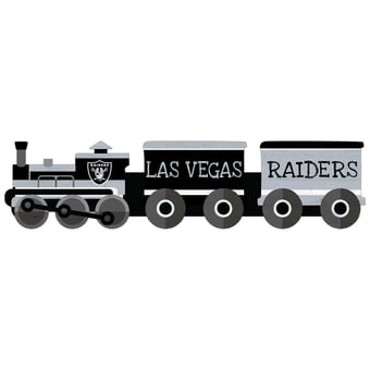 Las Vegas Raiders 6'' x 24'' Train Cutout Sign