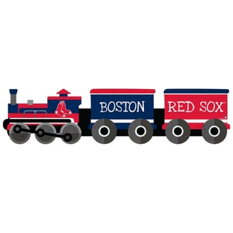 Boston Red Sox 6'' x 24'' Train Cutout Sign