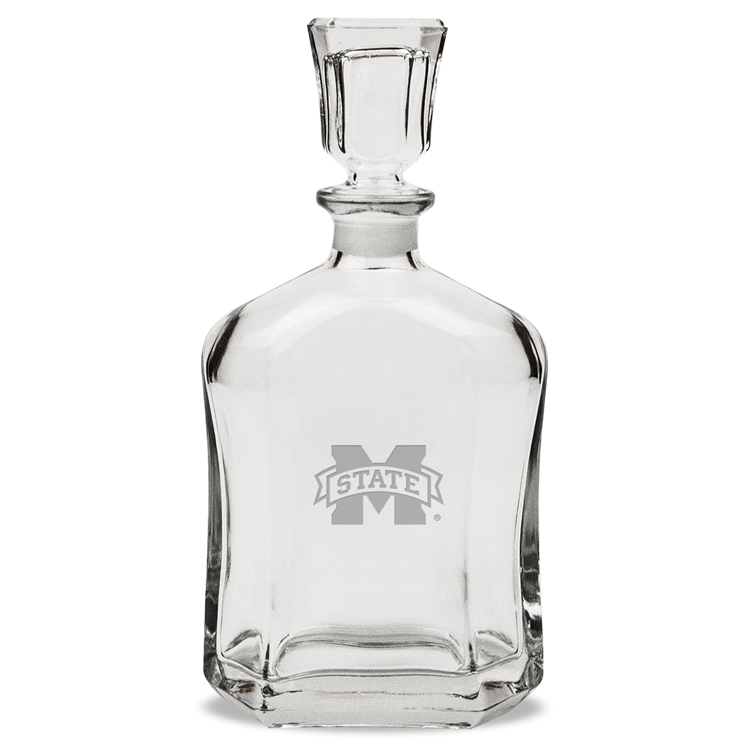 Mississippi State Bulldogs 23.75oz. Crystal Decanter