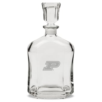 Purdue Boilermakers 23.75oz. Crystal Decanter