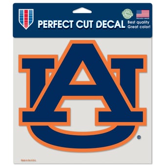 "WinCraft  Auburn Tigers 8"" x 8"" Color Car Decal"