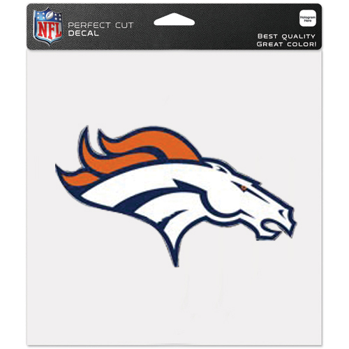 WinCraft  Denver Broncos 8" x 8" Color Car Decal