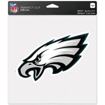 "WinCraft  Philadelphia Eagles 8"" x 8"" Color Car Decal"