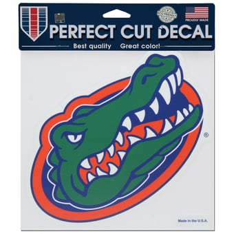 "WinCraft  Florida Gators 8"" x 8"" Color Car Decal"