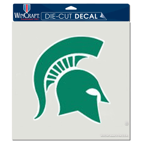 WinCraft  Michigan State Spartans 8" x 8" Color Car Decal