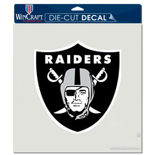 WinCraft  Las Vegas Raiders 8" x 8" Color Car Decal