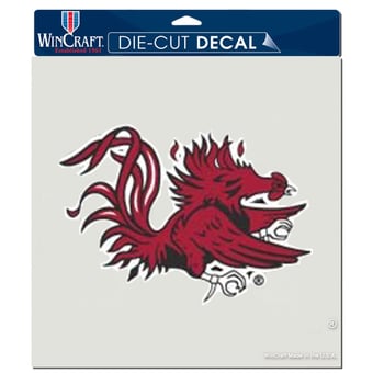 "WinCraft  South Carolina Gamecocks 8"" x 8"" Color Car Decal"
