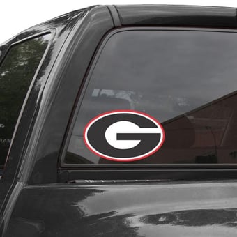 "WinCraft  Georgia Bulldogs 8"" x 8"" Color Car Decal"