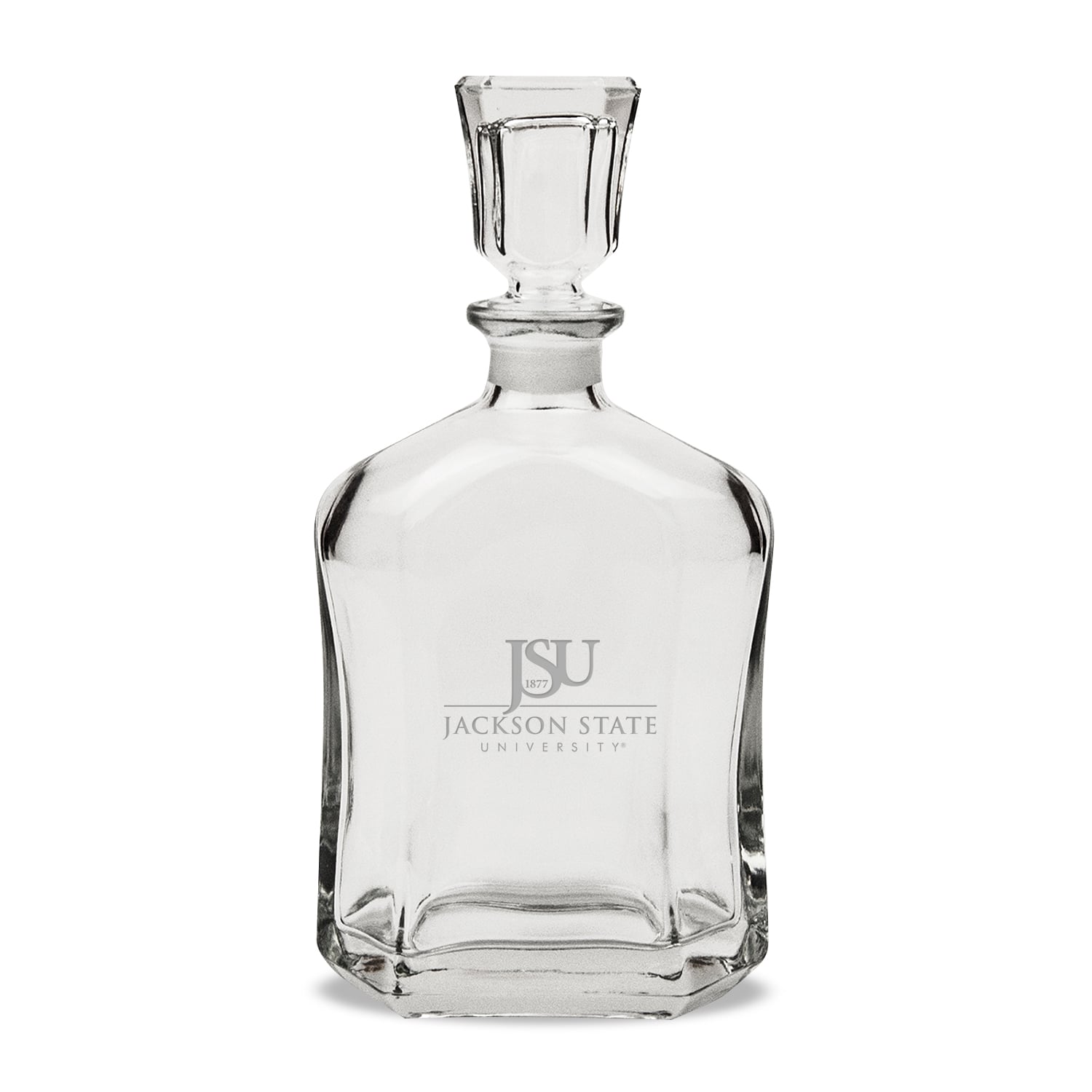 Jackson State Tigers 23.75oz. Crystal Decanter