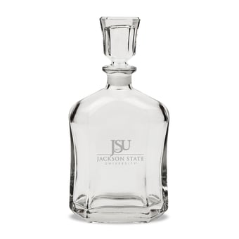 Jackson State Tigers 23.75oz. Crystal Decanter