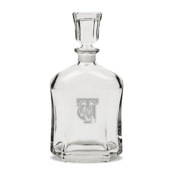 Tuskegee Golden Tigers 23.75oz. Crystal Decanter