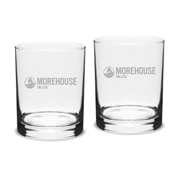 Morehouse Maroon Tigers 14oz. 2-Piece Classic Double Old-Fashioned Glass Set