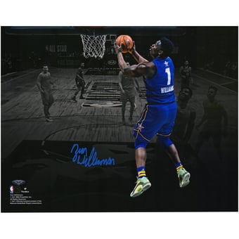 Zion Williamson New Orleans Pelicans Autographed 11" x 14" 2021 NBA All-Star Game Spotlight Photograph