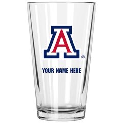Arizona Wildcats 16oz. Personalized Pint Glass