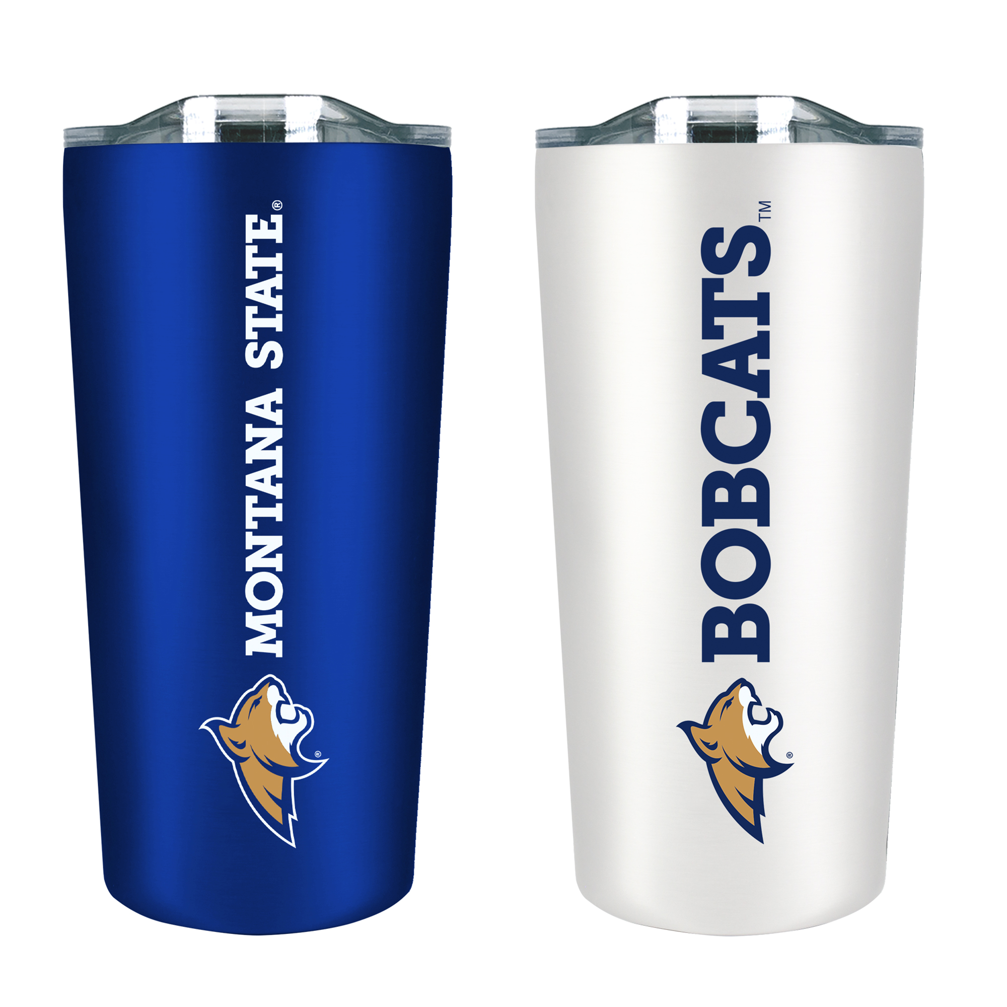 Montana State Bobcats 18oz. Soft Touch Tumbler Two-Piece Set