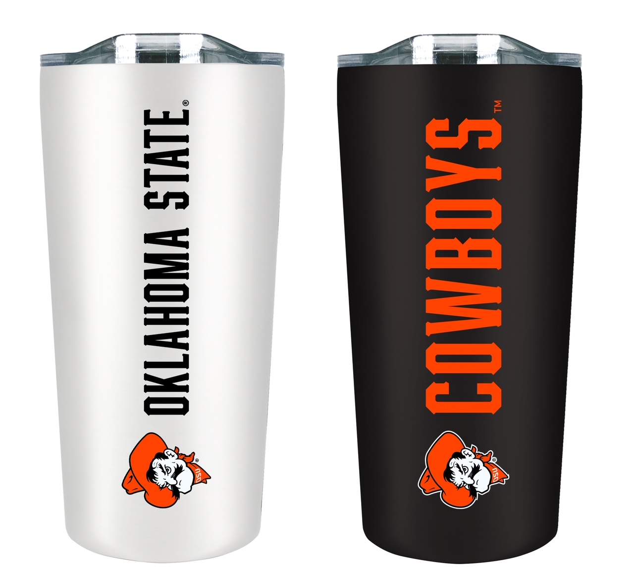 Oklahoma State Cowboys 18oz. Soft Touch Tumbler Two-Piece Set