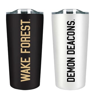 Wake Forest Demon Deacons 18oz. Soft Touch Tumbler Two-Piece Set