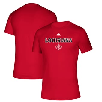 Men's adidas Cardinal Louisiana Ragin' Cajuns Creator T-Shirt