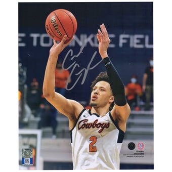 Cade Cunningham Oklahoma State Cowboys Autographed 8" x 10" Shooting Photograph