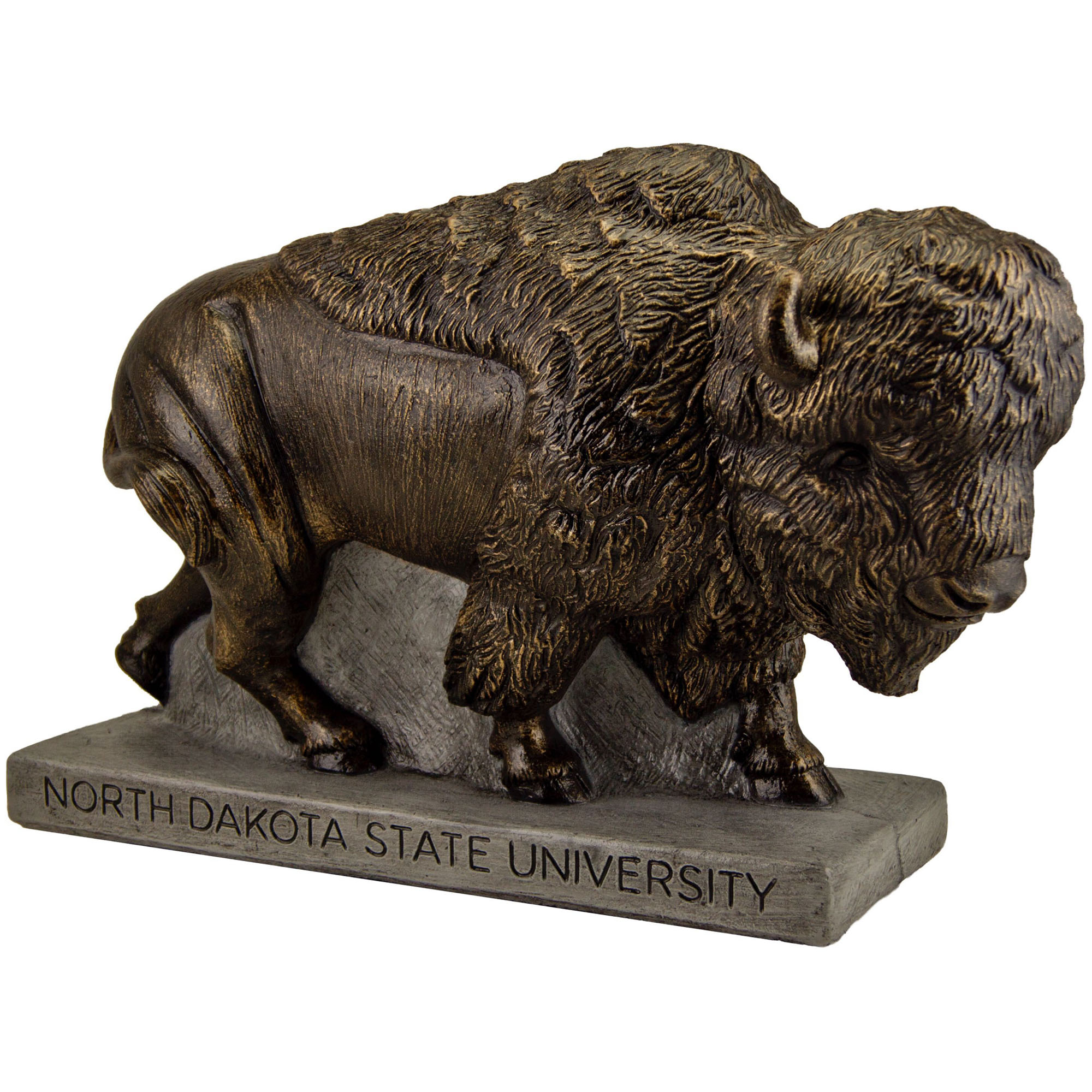 NDSU Bison 24'' x 17'' Stone Mascot Legacy Statue