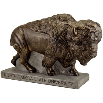 NDSU Bison 24'' x 17'' Stone Mascot Legacy Statue