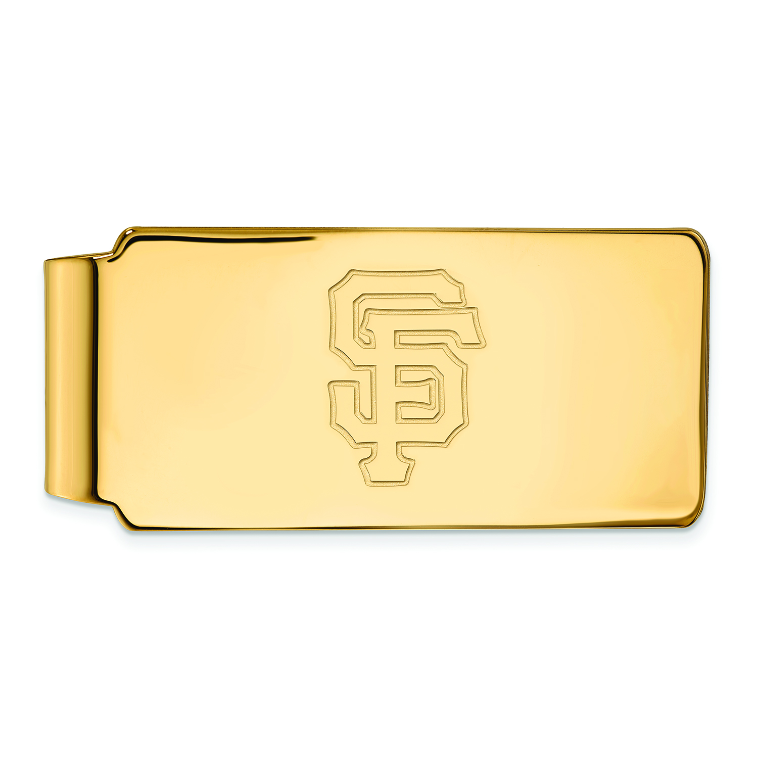 Men's San Francisco Giants 14k Yellow Gold Money Clip