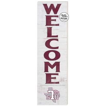 Texas Southern Tigers 10'' x 35'' Indoor/Outdoor Welcome Sign