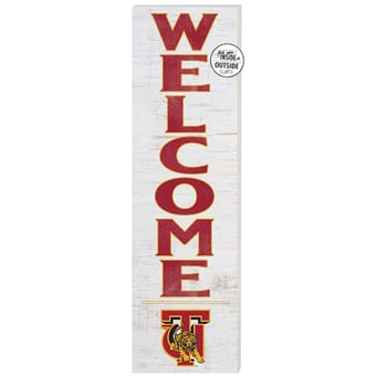 Tuskegee Golden Tigers 10'' x 35'' Indoor/Outdoor Welcome Sign